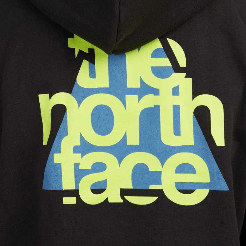 the north face mountain heavyweight hoodie schwarz 132460