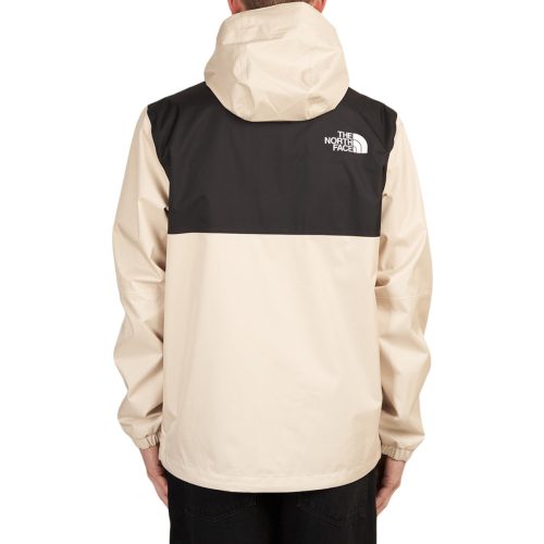 the north face new mountain q jacket schwarz beige 471025