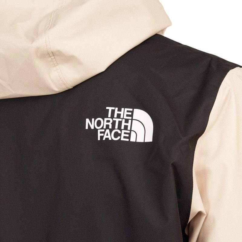 the north face new mountain q jacket schwarz beige 815993