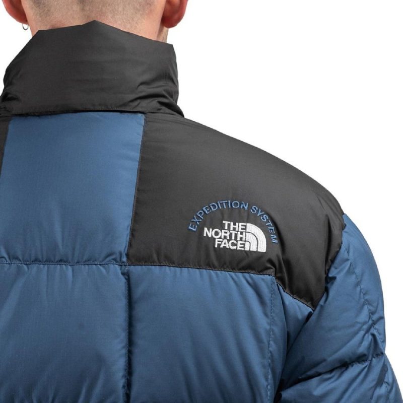 the north face nse lhotse expedition jacket blau schwarz 123597