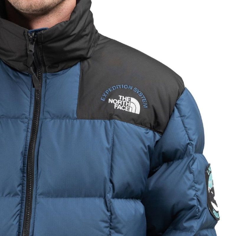 the north face nse lhotse expedition jacket blau schwarz 442837