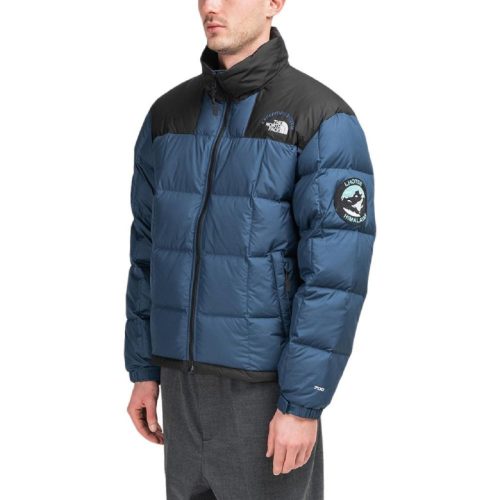 the north face nse lhotse expedition jacket blau schwarz 632890