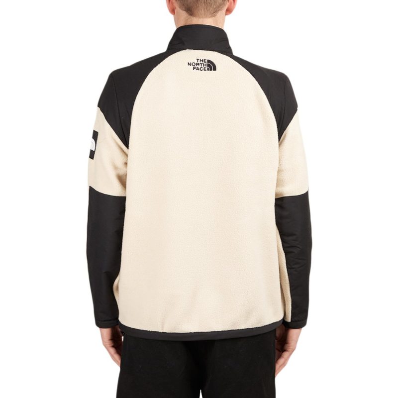 the north face phlego denali fleece beige schwarz 690183