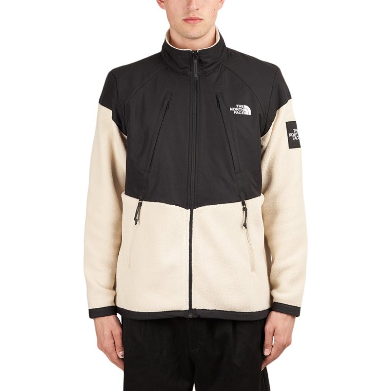 the north face phlego denali fleece beige schwarz 716449