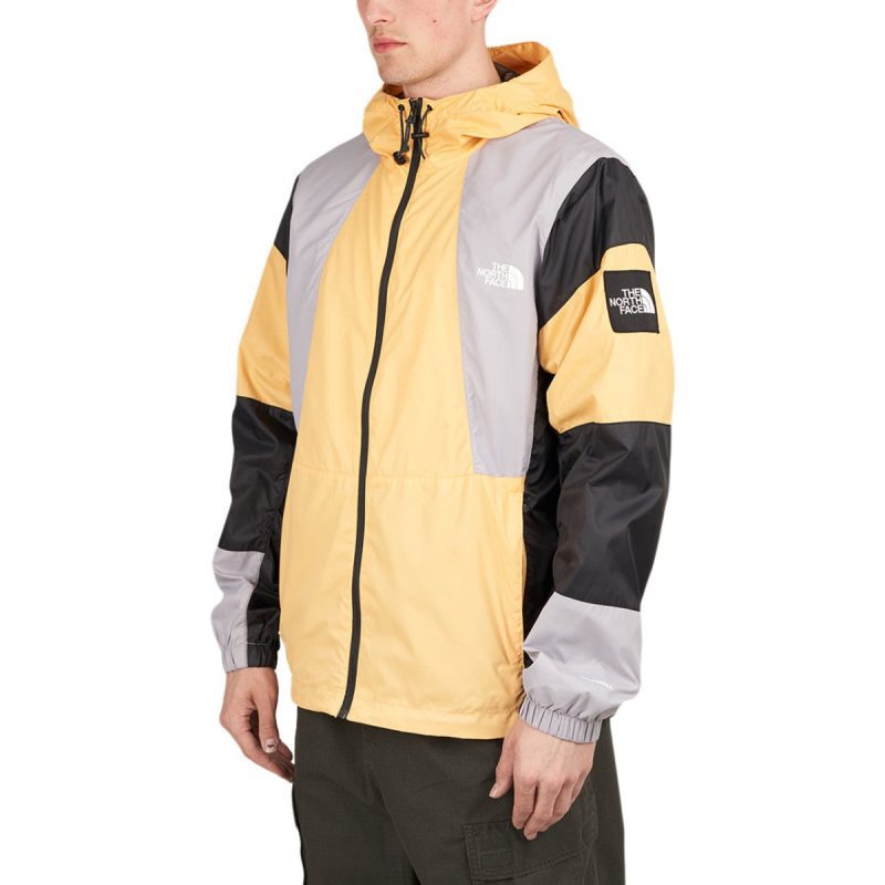 the north face phlego wind jacket orange grau 363661