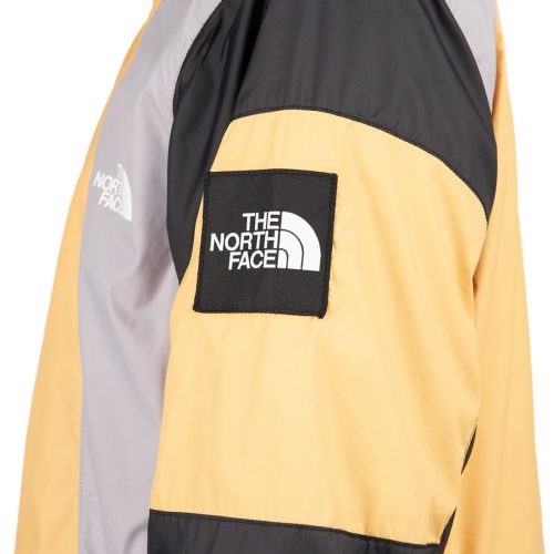 the north face phlego wind jacket orange grau 397842