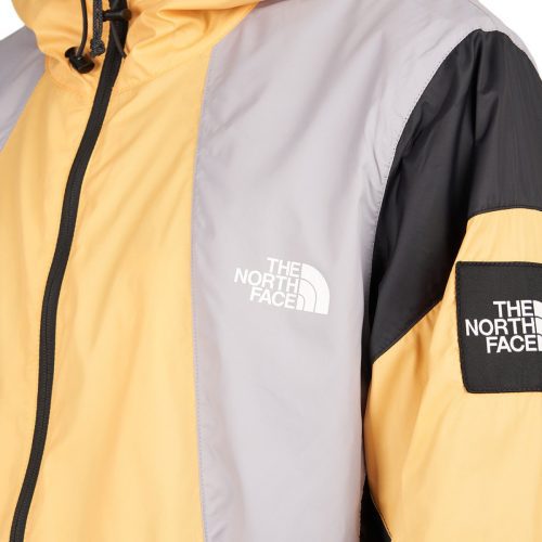 the north face phlego wind jacket orange grau 465647