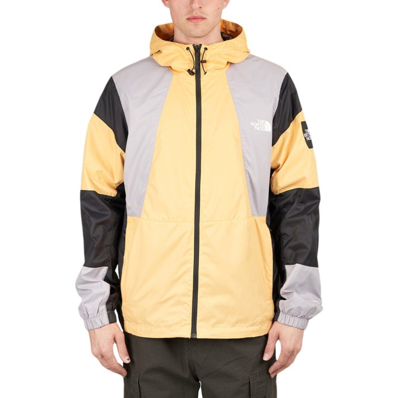 the north face phlego wind jacket orange grau 551994