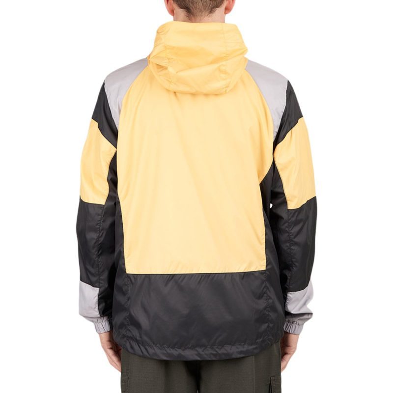 the north face phlego wind jacket orange grau 734109