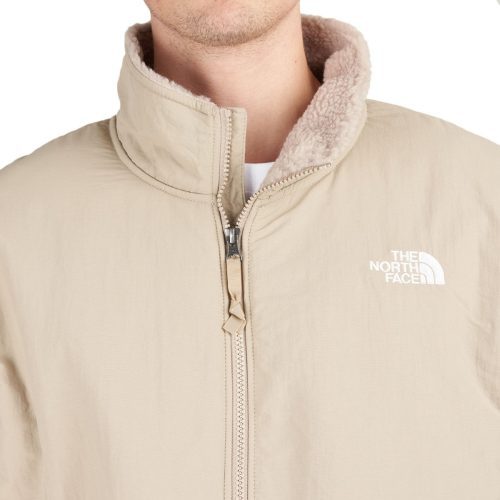 the north face platte sherpa 14 zip creme 294621