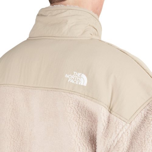 the north face platte sherpa 14 zip creme 727126