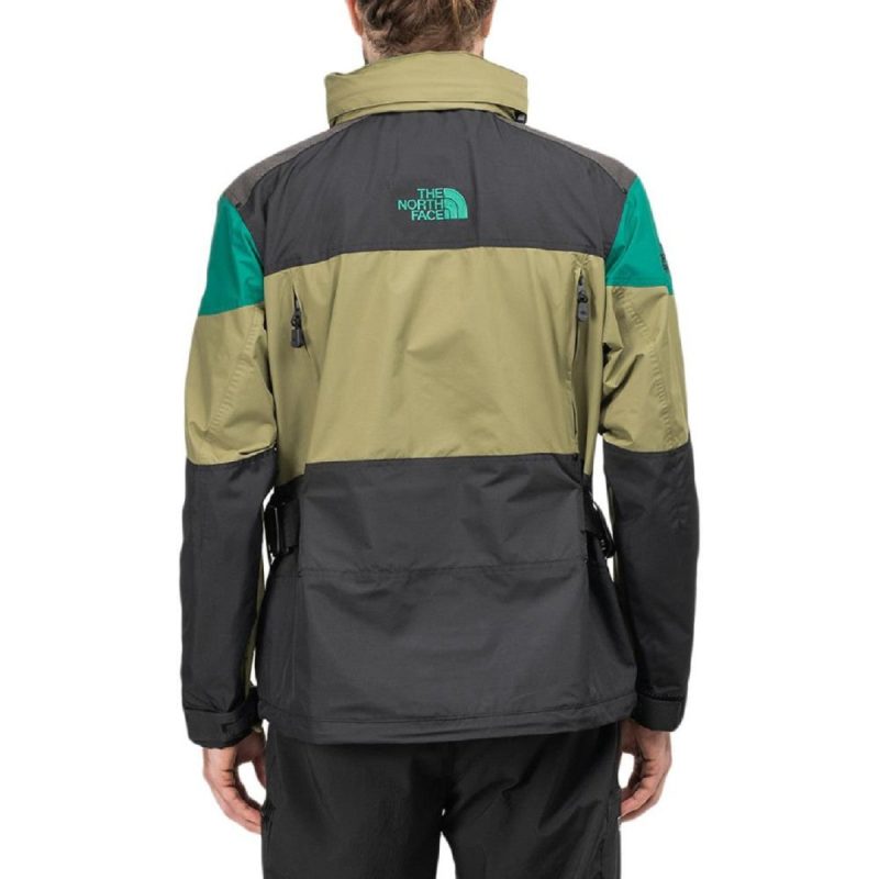 the north face steep tech apogee jacket khaki schwarz 213056