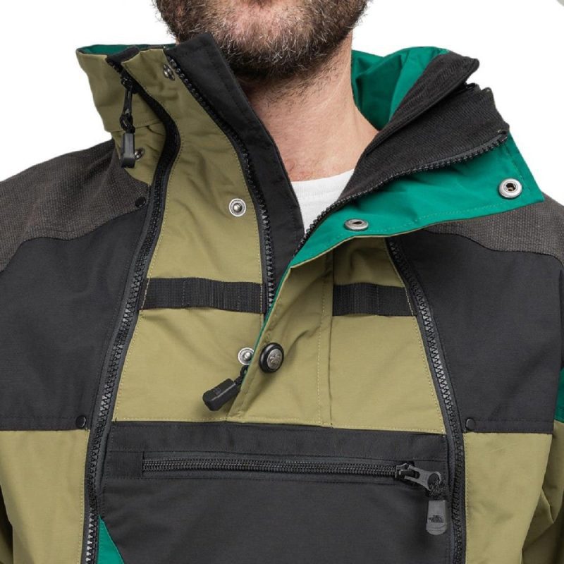 the north face steep tech apogee jacket khaki schwarz 788435