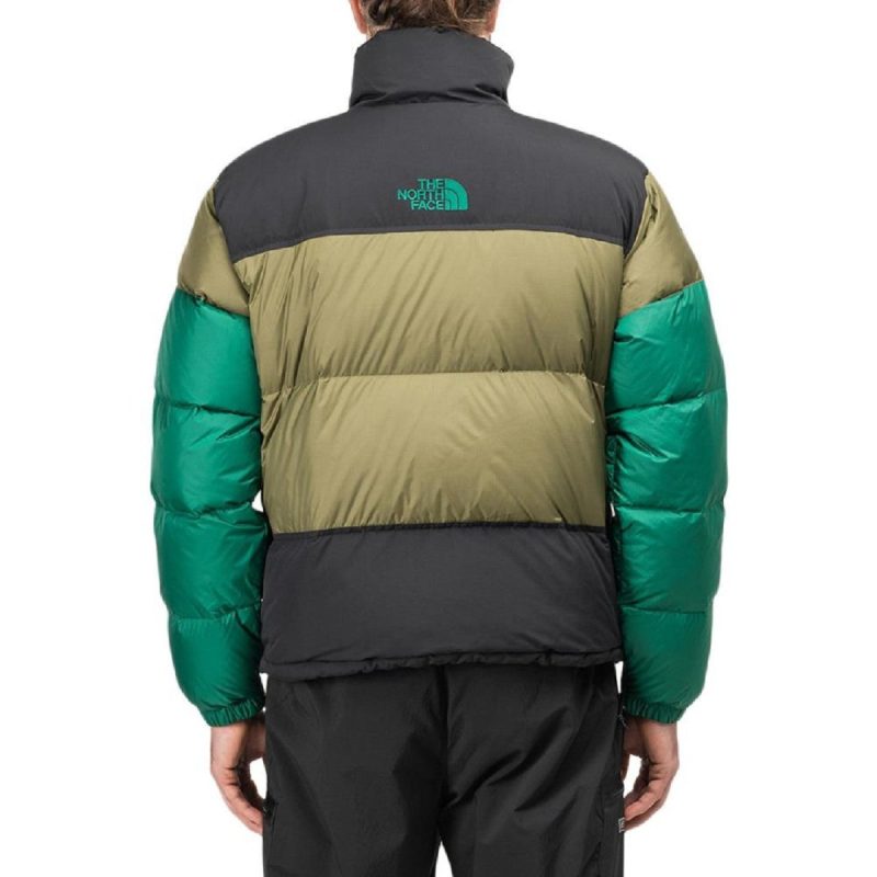 the north face steep tech down jacket khaki schwarz 978251