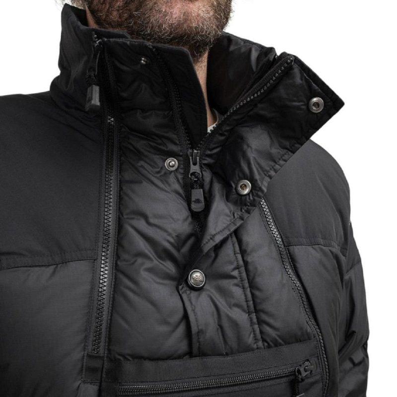 the north face steep tech down jacket schwarz 312116