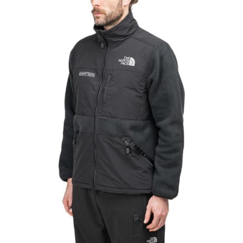 the north face steep tech full zip fleece jacket schwarz 747167