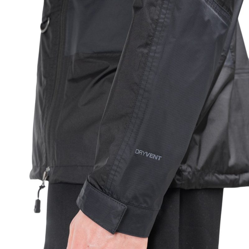 the north face steep tech light rain jacket schwarz 981727