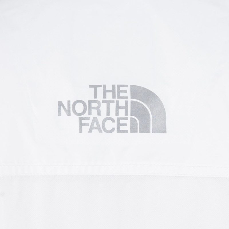 the north face steep tech light rain jacket weiss 300780