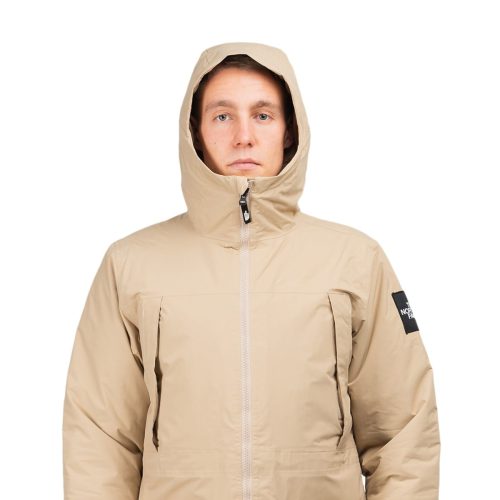 the north face storm peak jacket khaki 110430