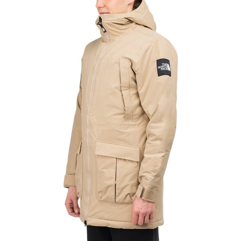 the north face storm peak jacket khaki 113940