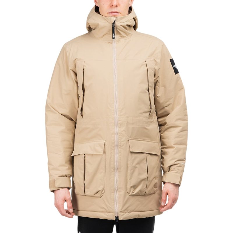 the north face storm peak jacket khaki 211416