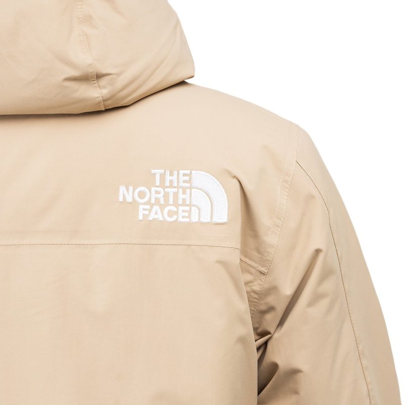 the north face storm peak jacket khaki 215790