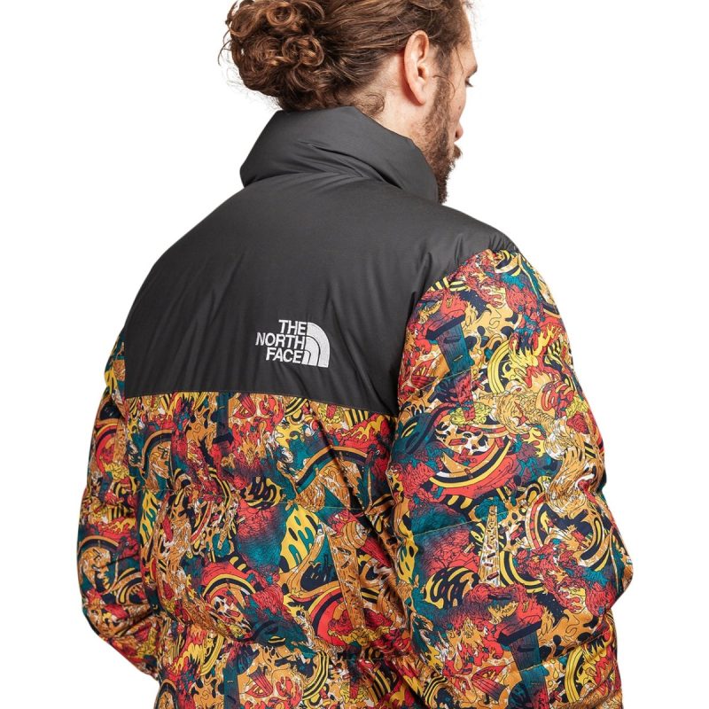 the north face w 1992 nuptse jacket gelb 305743