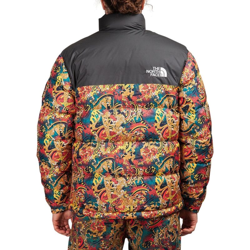 the north face w 1992 nuptse jacket gelb 421120