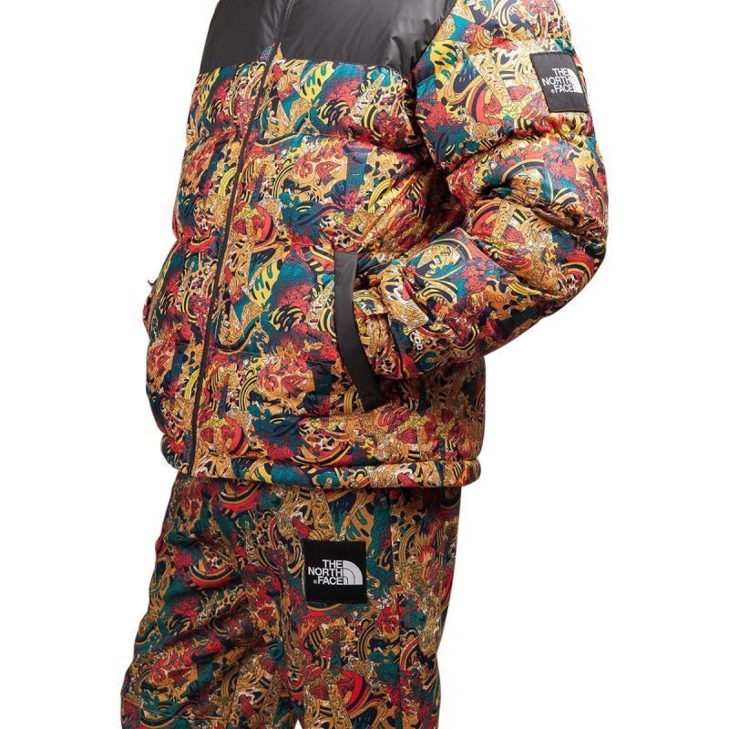 the north face w 1992 nuptse jacket gelb 556231