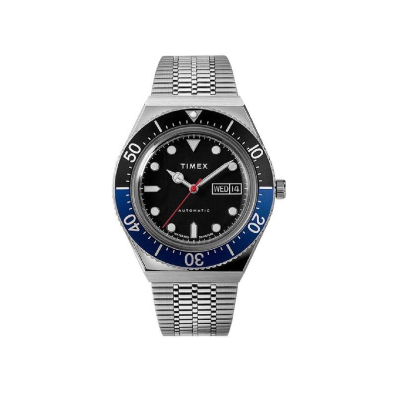 timex archive m79 automatic diver 40mm schwarz blau 175865