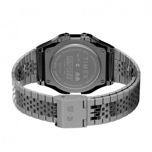 timex archive t80 x pac man 34mm silber 780442