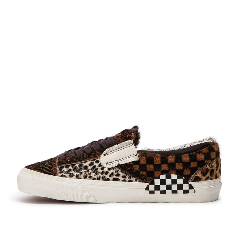 vans slip on cap lx cut and paste animal pack braun 839017