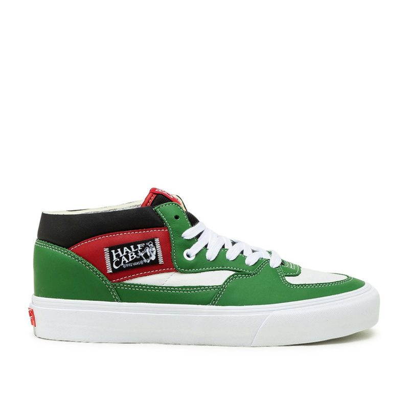 vans vault half cab ef lx weiss grun 814386