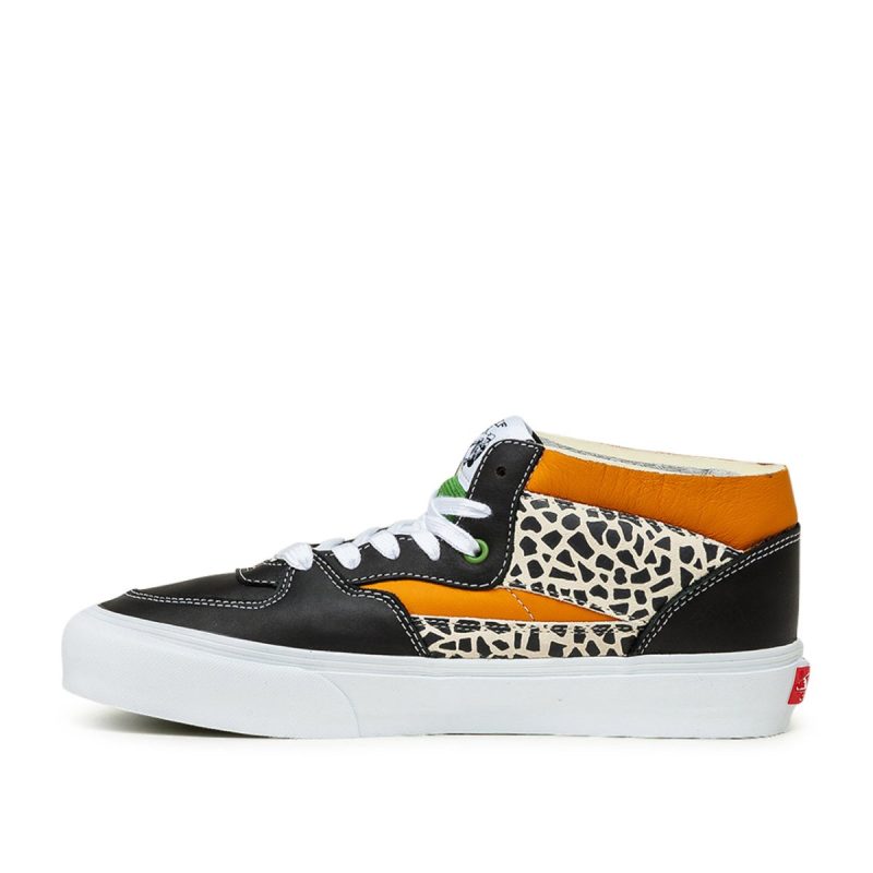 vans vault half cab ef vlt lx schwarz orange 580334