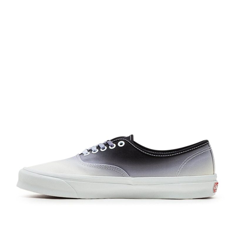 vans vault og authentic lx dip dye schwarz weiss 428004