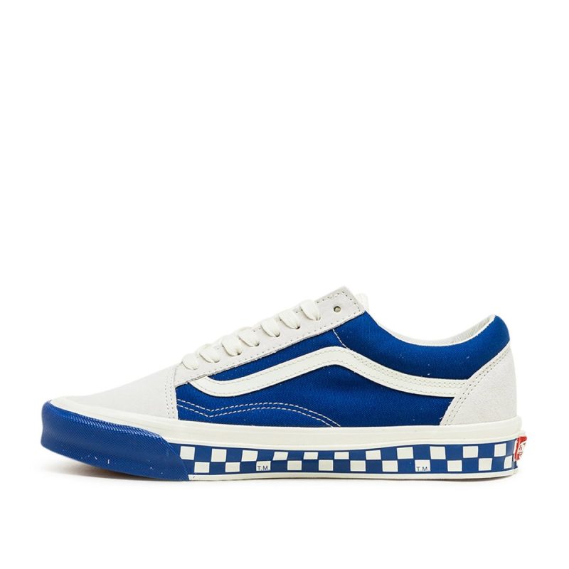 vans vault og old skool lx bumper cars cream blau 543622