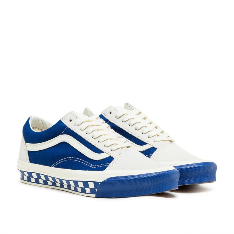 vans vault og old skool lx bumper cars cream blau 833029