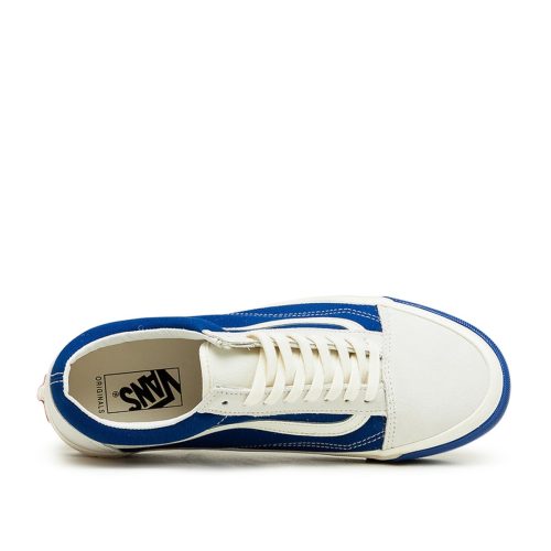 vans vault og old skool lx bumper cars cream blau 841711