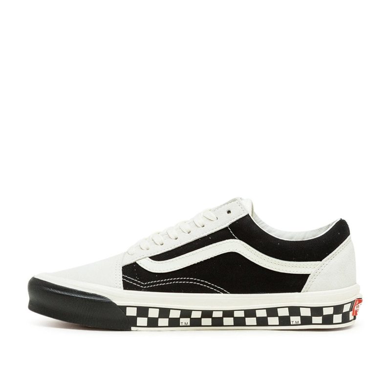 vans vault og old skool lx bumper cars cream schwarz 626834