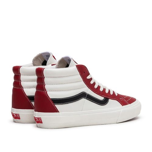 vans vault sk8 hi reissue lx rot weiss schwarz 998227