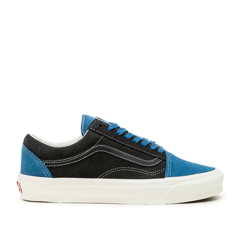 vans vault ua og old skool lx schwarz blau weiss 970490