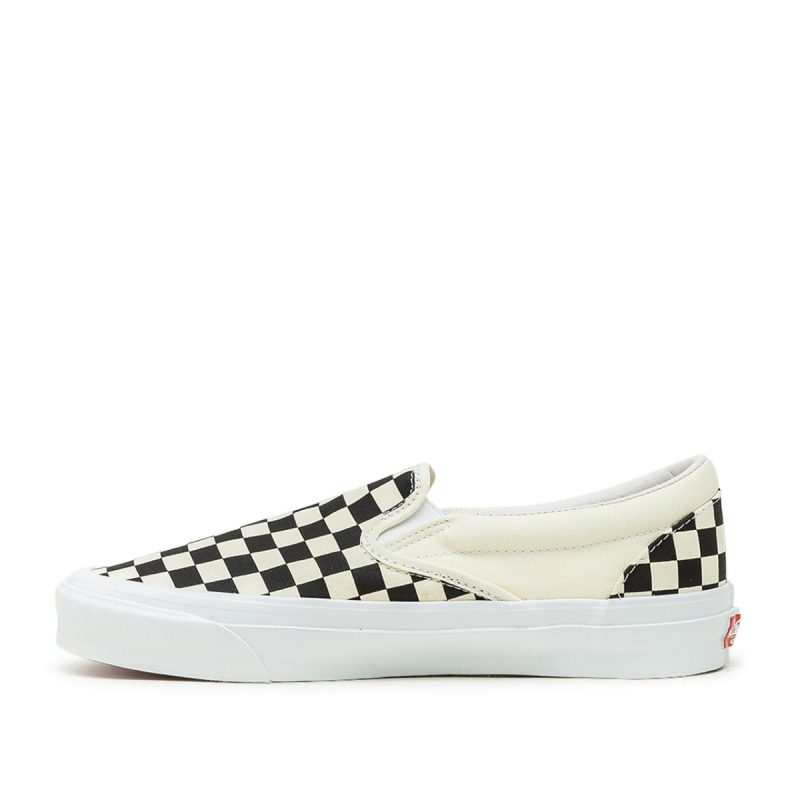 vans vault ua og slip on lx schwarz weiss 914236