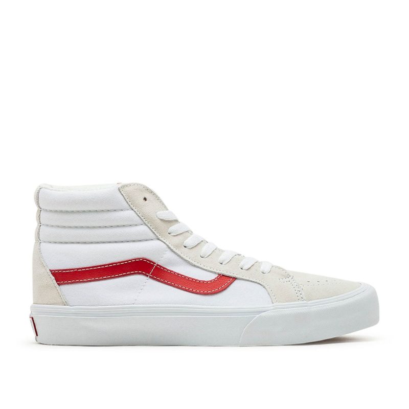 vans vault ua sk8 hi reissue vr3 lx weiss rot 730264