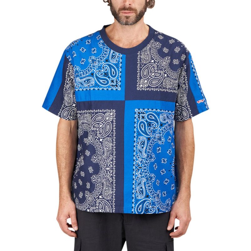 vans vault x bedwin the heartbreakers bandana shirt blau 829037