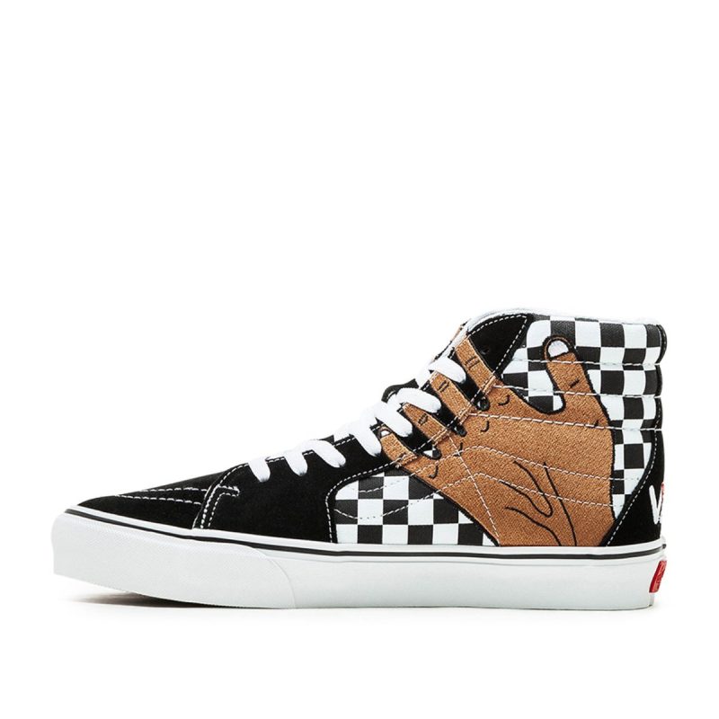 vans vault x imran potato ua sk8 hi vr3 lx schwarz weiss 167559