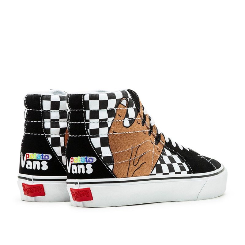 vans vault x imran potato ua sk8 hi vr3 lx schwarz weiss 245089