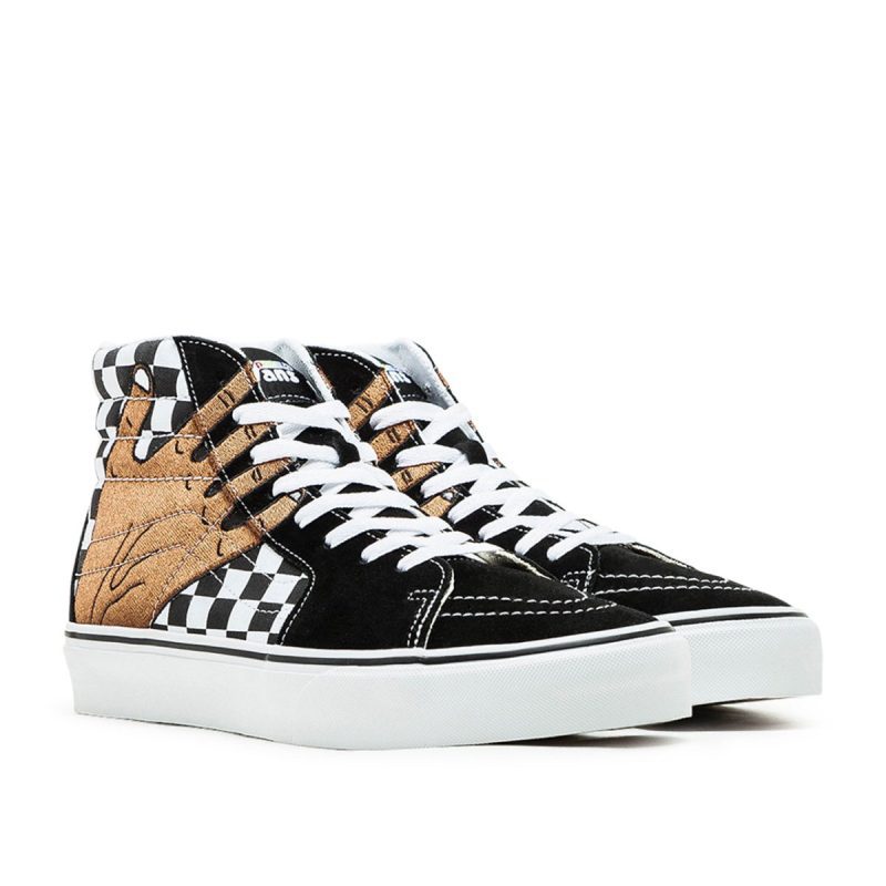 vans vault x imran potato ua sk8 hi vr3 lx schwarz weiss 650765