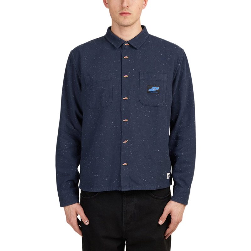 vans vault x julian klincewicz shacket dress shirt blau 811211