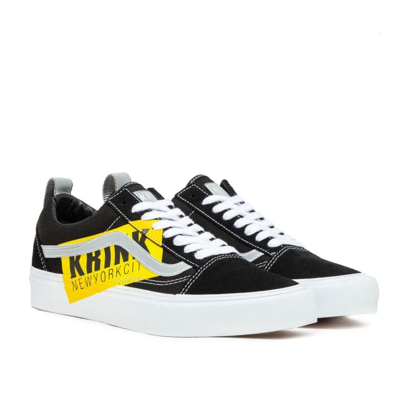 vans vault x krink old skool vlt lx schwarz weiss 428739