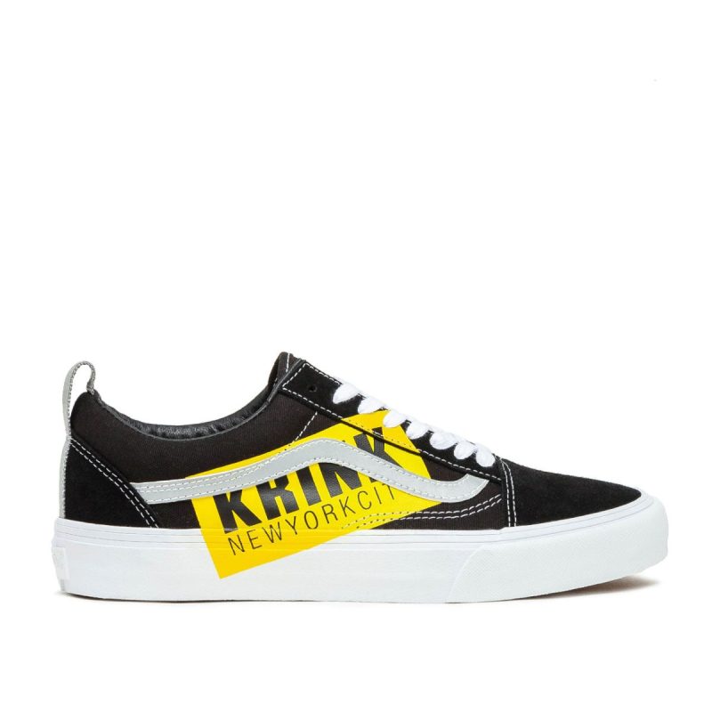 vans vault x krink old skool vlt lx schwarz weiss 800509